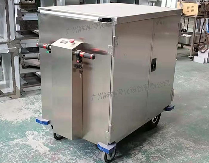 無菌物品電動(dòng)運(yùn)送車又稱為無菌物品運(yùn)送車、無菌密封下送車、無菌物品回收車。